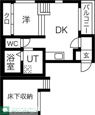 フランド本陣の物件間取画像